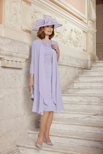 *NEW IN* Condici Hyacinth Dream dress & chiffon coat thumbnail